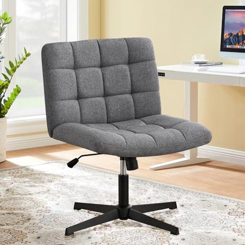 Armless Swivel Desk Chair for Office/Home Office Task Chairs
